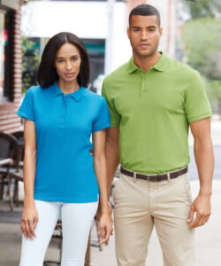 Gildan Premium cotton double piqu sport shirt - Image 3