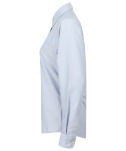 henbury Women's classic long sleeved Oxford shirt - Image 5