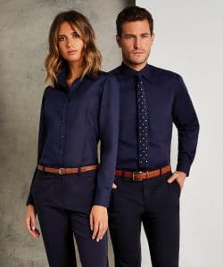 kustom kit Business shirt long sleeved - Image 3