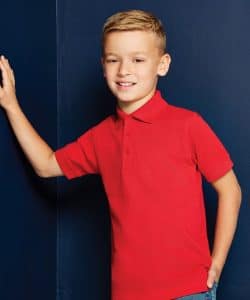 kustom kit Klassic polo kids with Superwash 60C