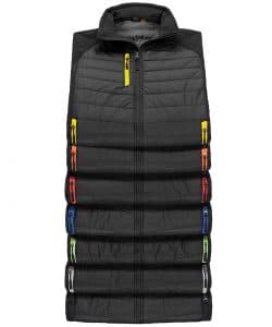 result Black compass padded softshell jacket - Image 3