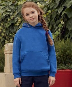 fruit of the loom Premium 70/30 kids hooded sweatshirt