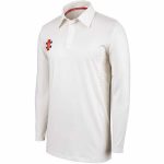 Gray Nicolls SHIRT PRO PERFORMANCE LONG SLEEVE Ivory