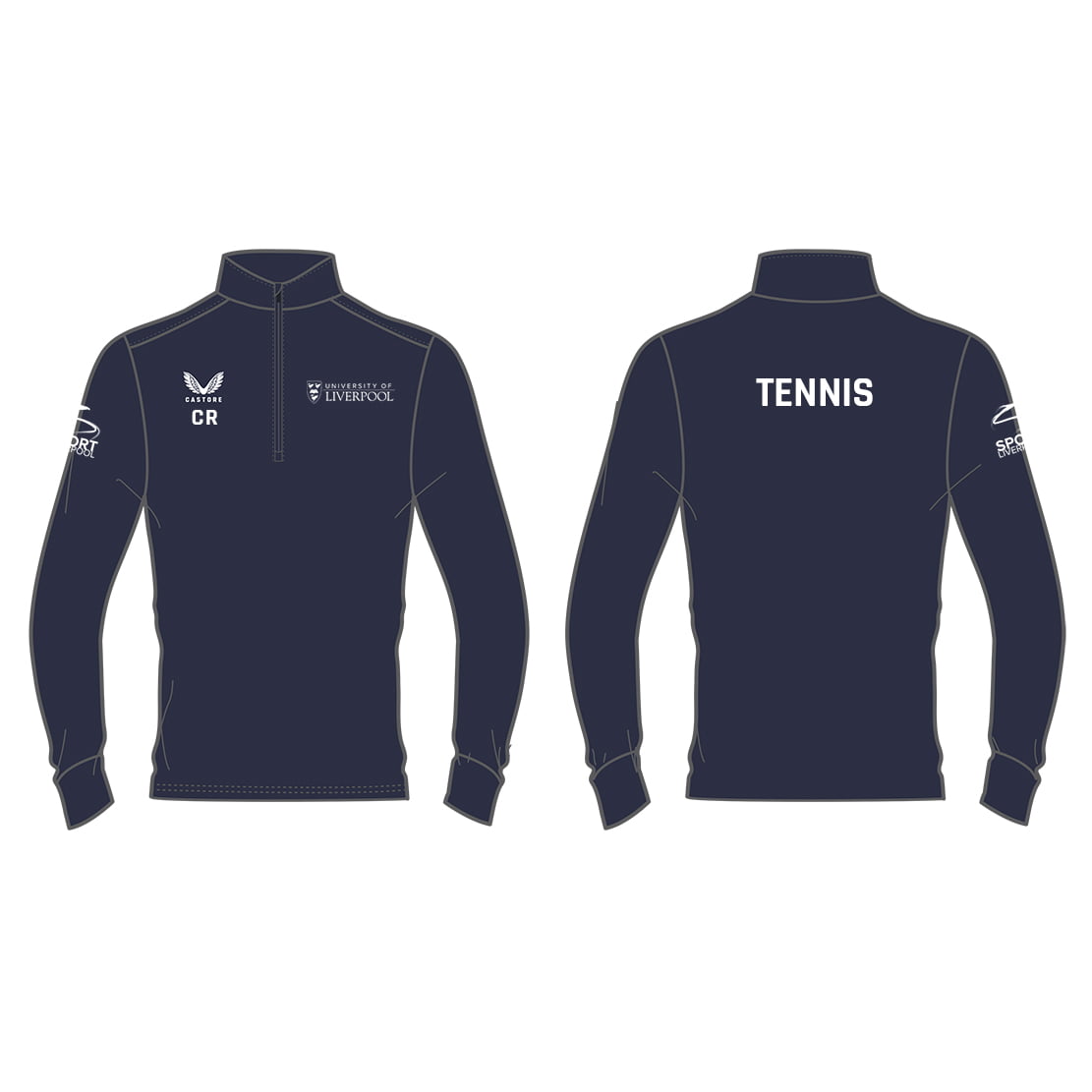 Castore Quarter Zip Top CS