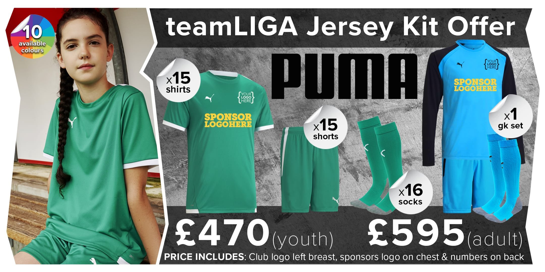 Puma Team Liga Kit Offer