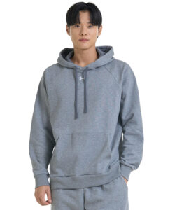 UA Teamwear Under Armour Rival Fleece Hoodie Castlerock Light Heather