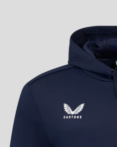 Castore Brushed Back Performance Hoodie Peacoat - Image 3