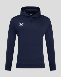 Castore Brushed Back Performance Hoodie Peacoat