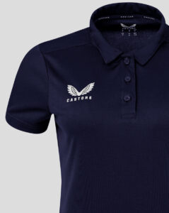 Castore Womens Performance Polo Shirt Peacoat - Image 3