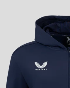 Castore Zipped Through Hoodie Peacoat - Image 3