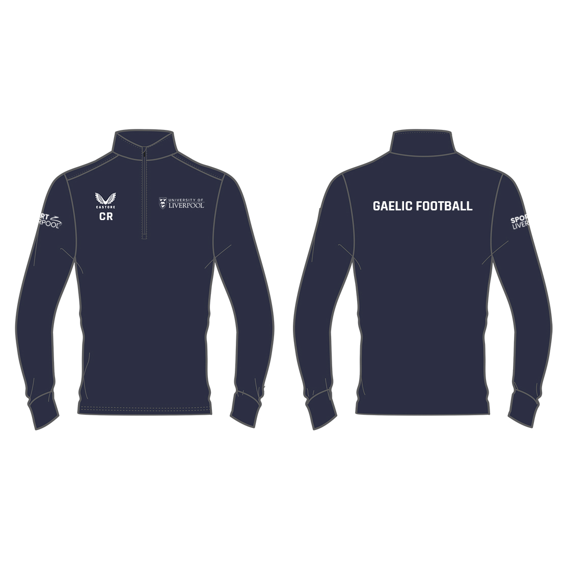 Castore Quarter Zip Top CS