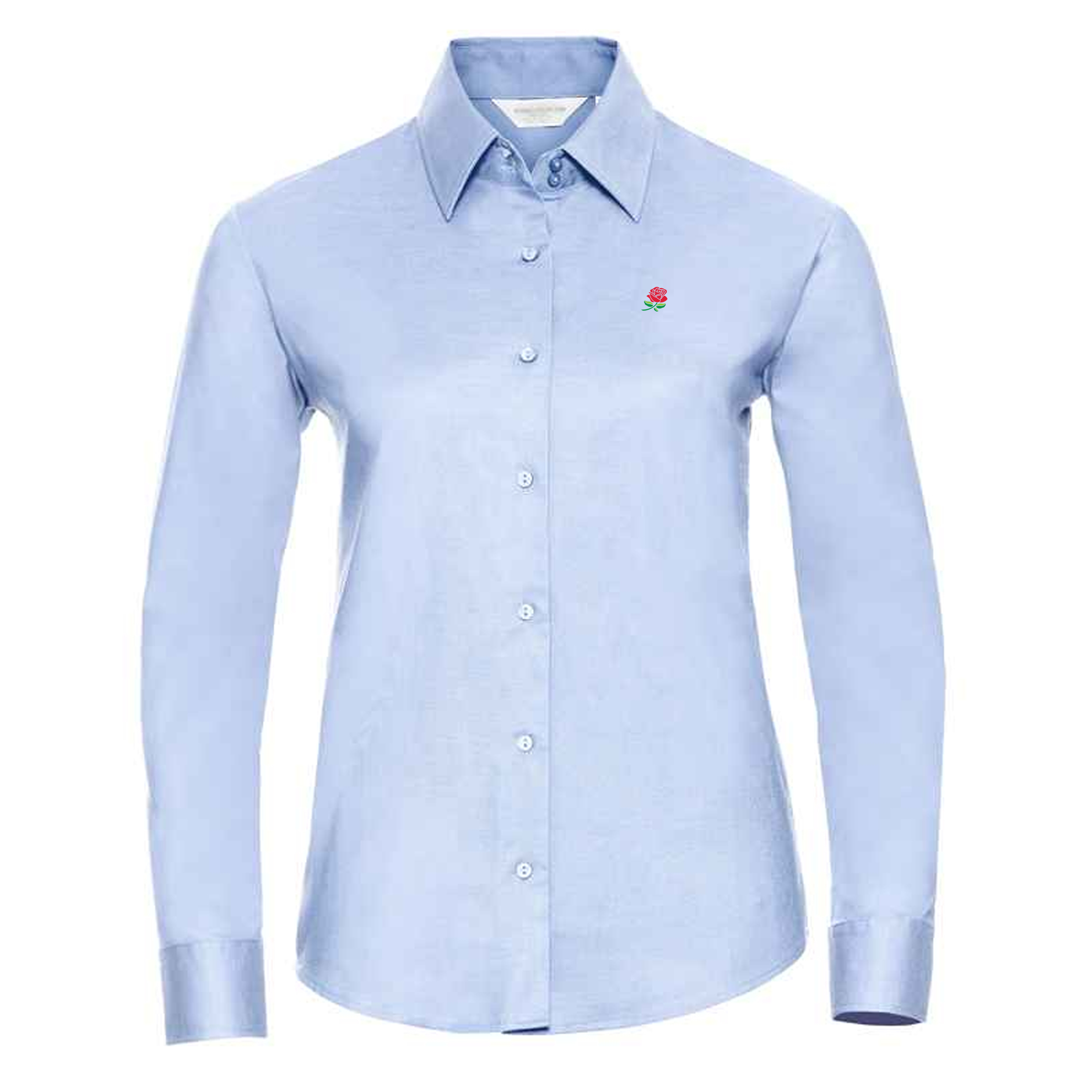 Russell Ladies Long Sleeve Oxford Shirt cs