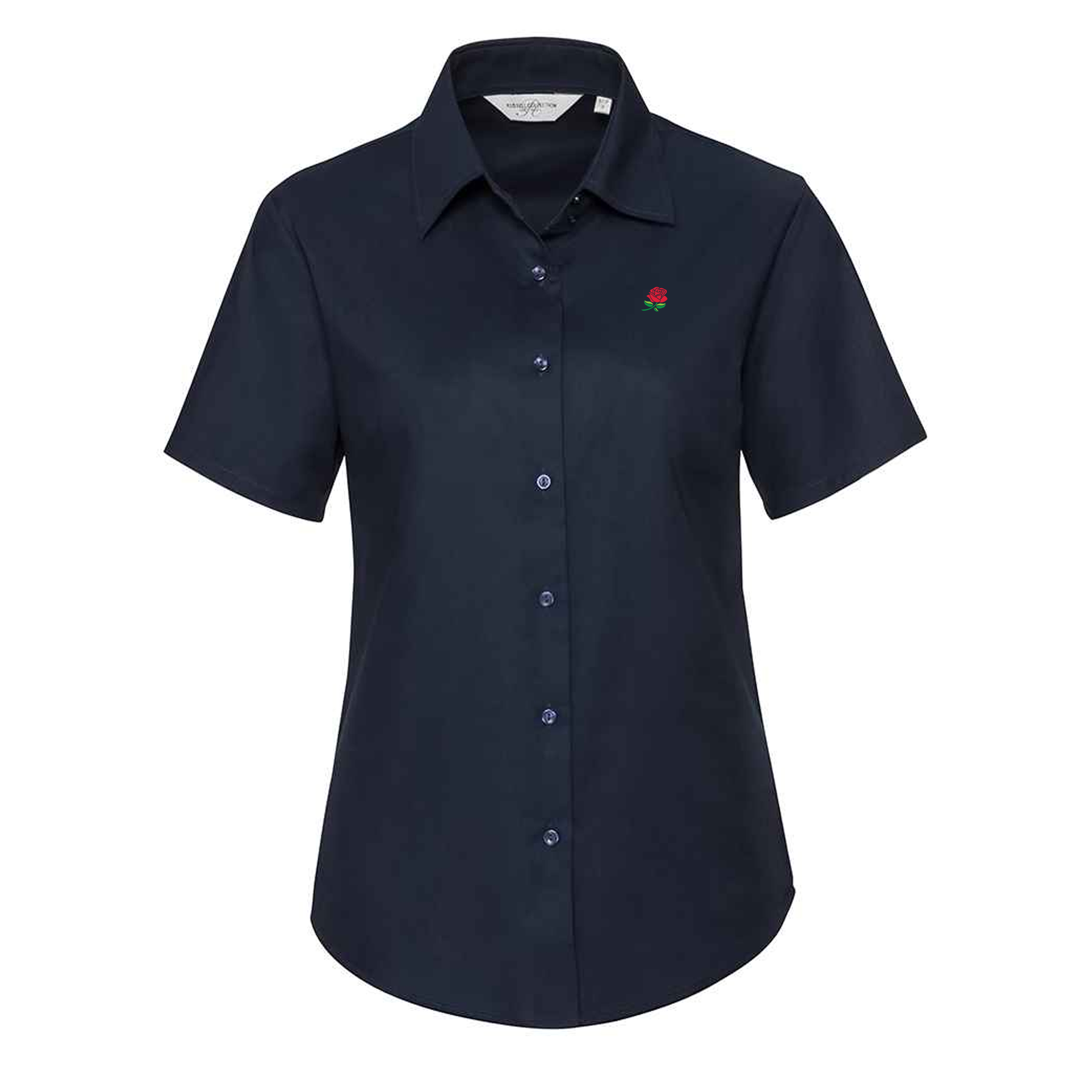 Russell Ladies Short Sleeve Oxford Shirt cs