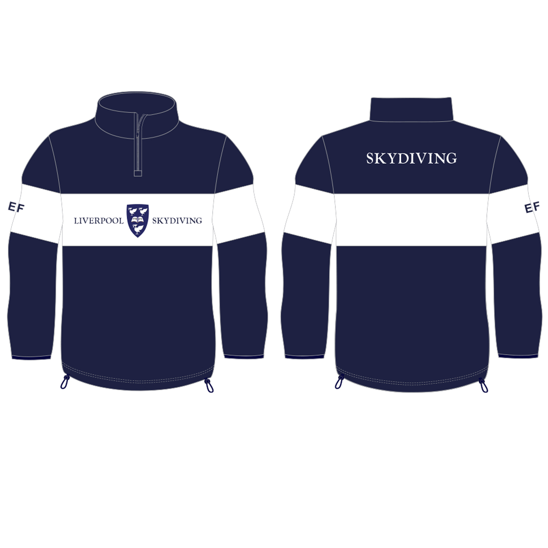 ADM Zip Neck Fleece CS