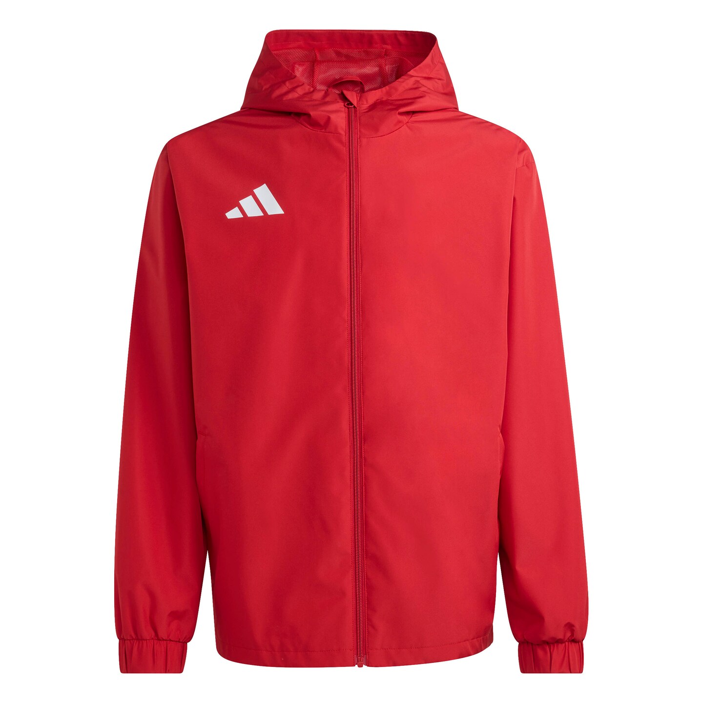 Adidas Adidas Entrada 26 All Weather Jacket Red
