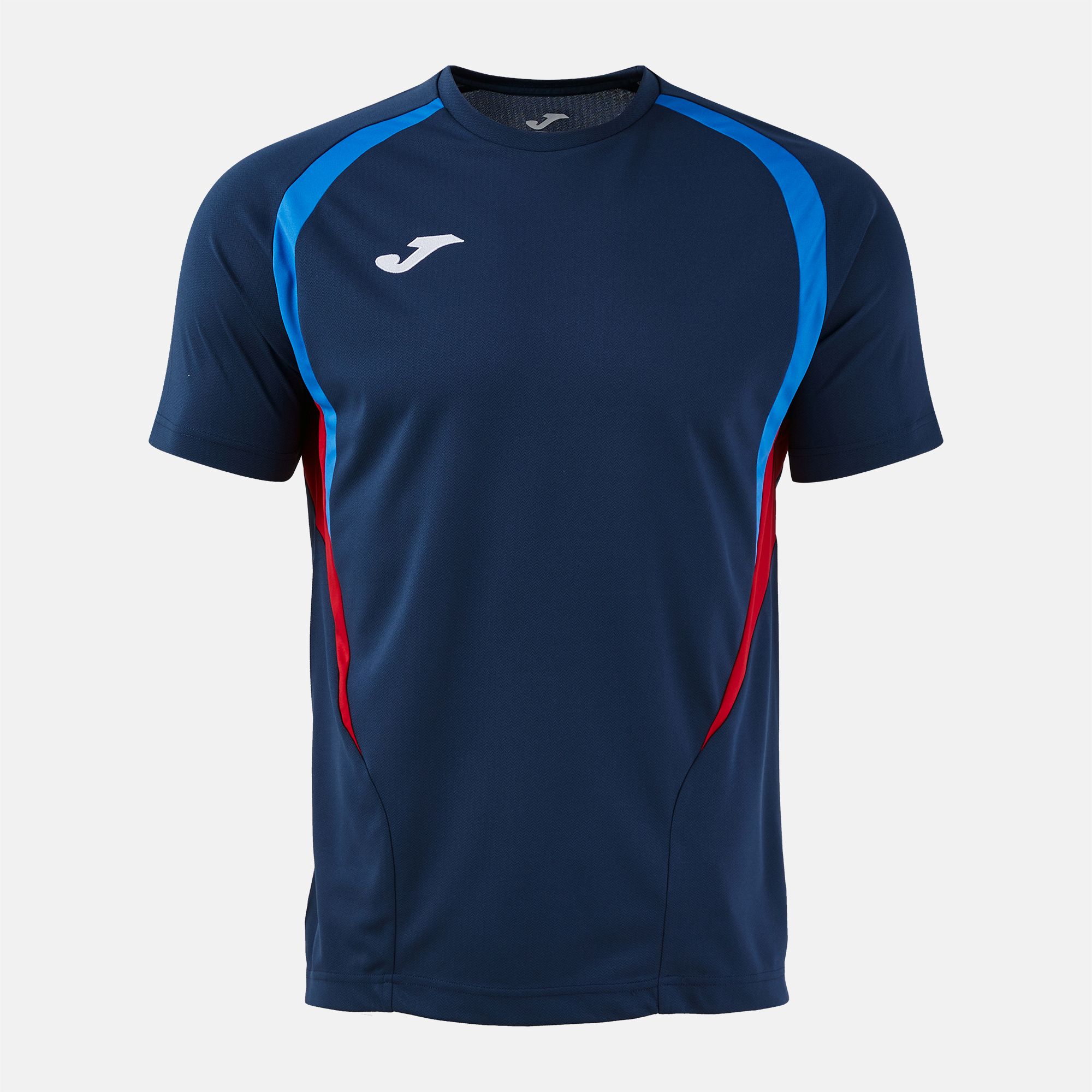 Joma Joma Championship 20 T-Shirt Navy/Royal/Red