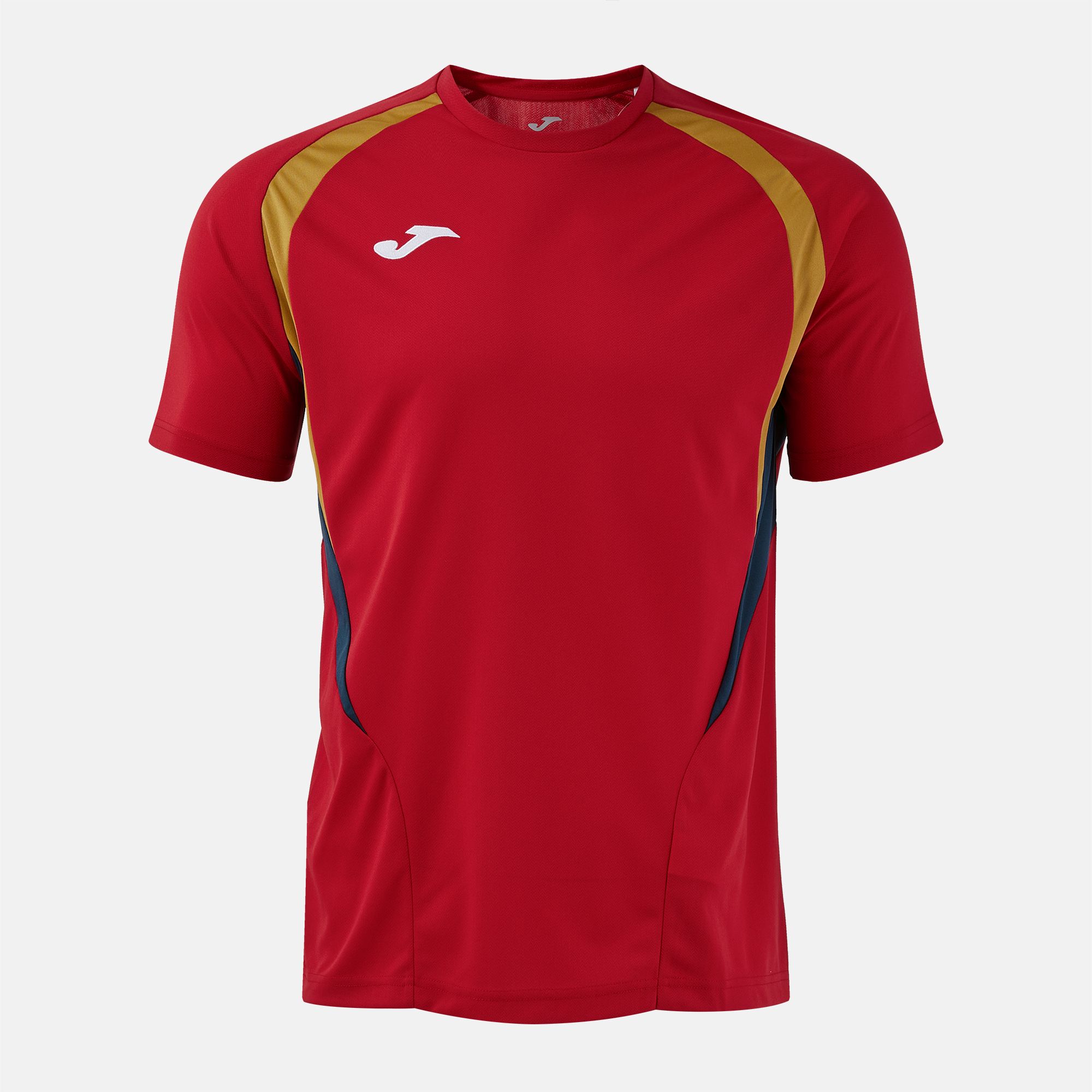 Joma Joma Championship 20 T-Shirt Red/Gold/Navy