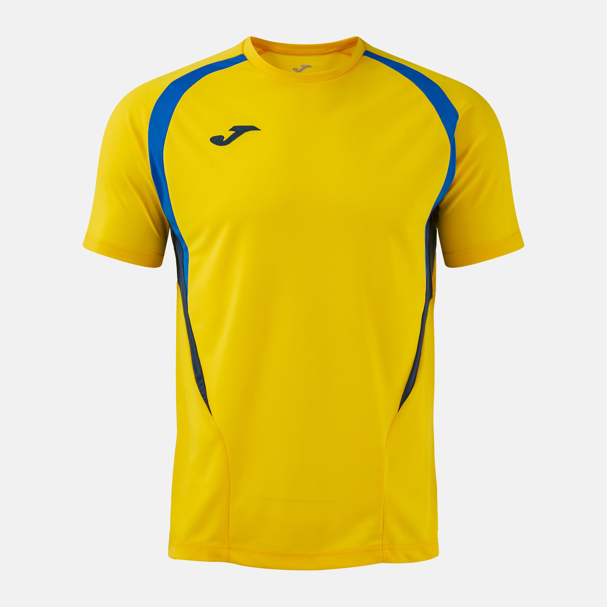 Joma Joma Championship 20 T-Shirt Yellow/Royal/Navy