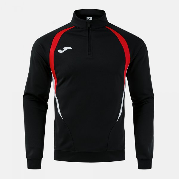 Joma Joma Championship 20 Quarter Zip Sweatshirt Black/Red/White