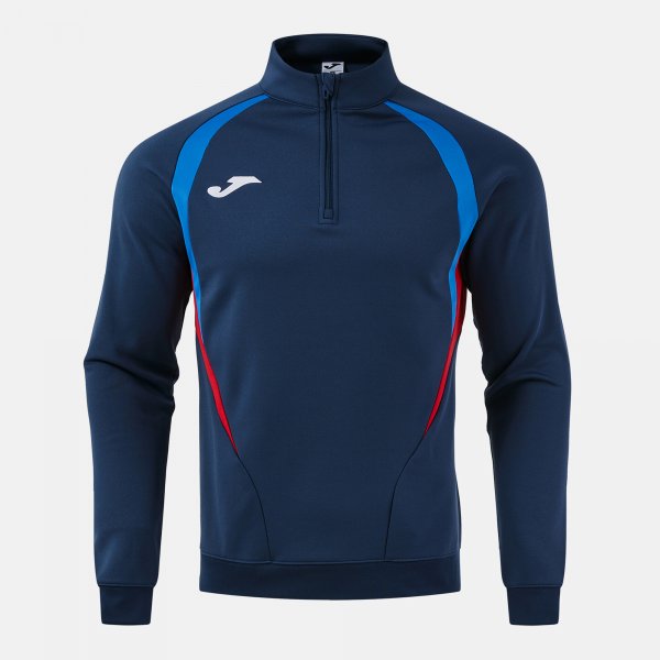 Joma Joma Championship 20 Quarter Zip Sweatshirt Navy/Royal/Red