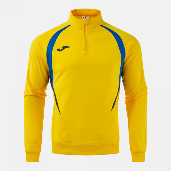 Joma Joma Championship 20 Quarter Zip Sweatshirt Yellow/Royal/Navy