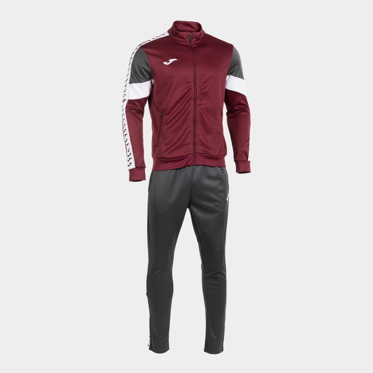Joma Joma Heroic Tracksuit Burgundy/Anthracite/White