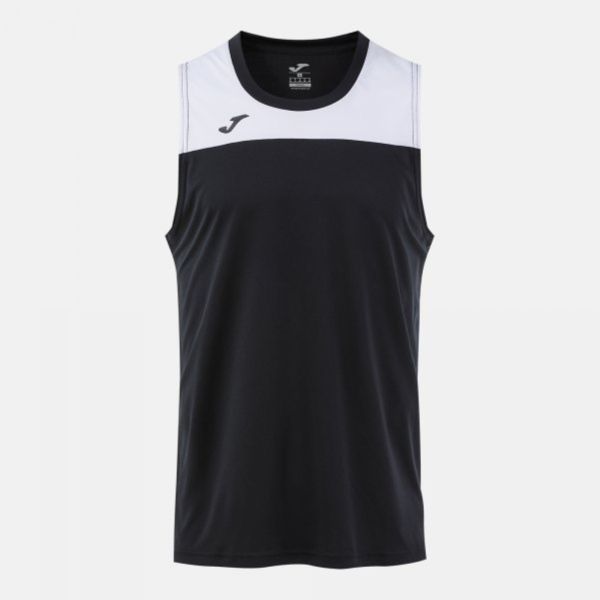 Joma Joma Phoenix II Sleeveless T-Shirt Black/White