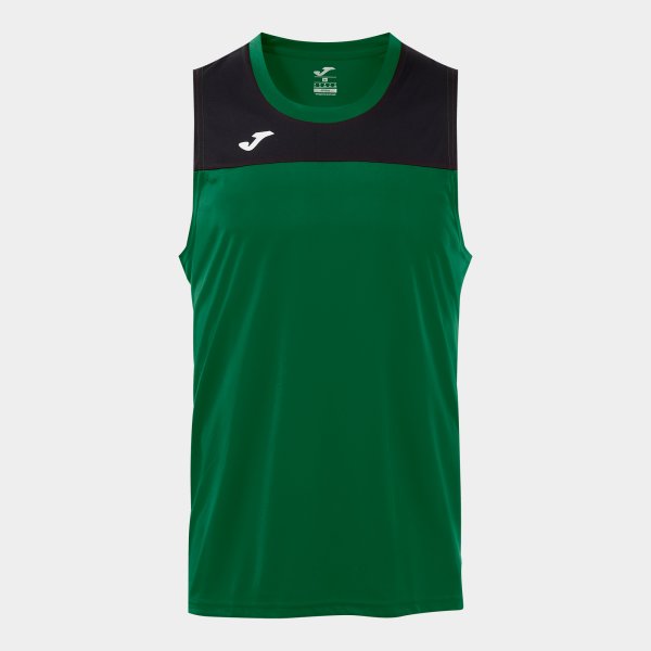 Joma Joma Phoenix II Sleeveless T-Shirt Green/Black