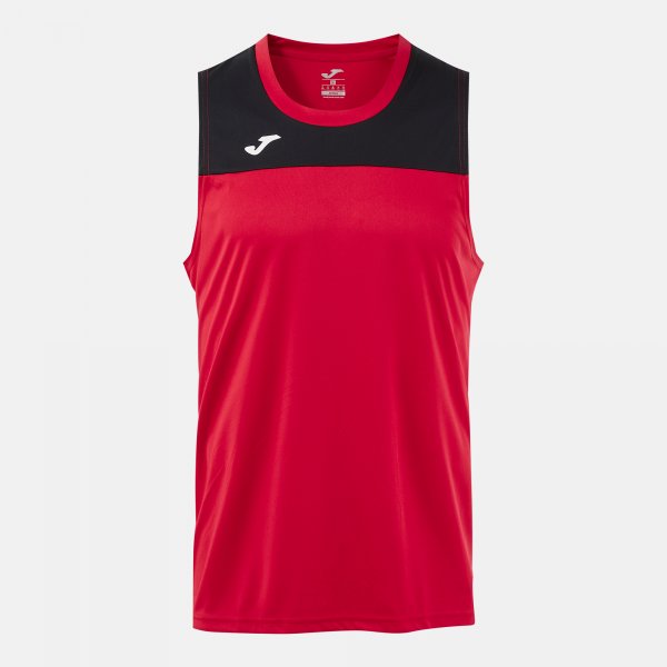 Joma Joma Phoenix II Sleeveless T-Shirt Red/Black