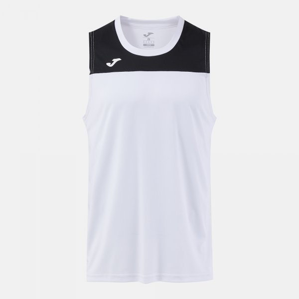 Joma Joma Phoenix II Sleeveless T-Shirt White/Black