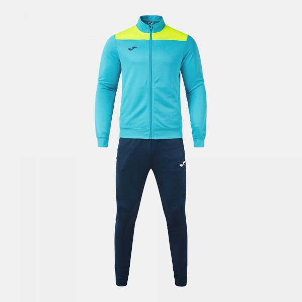 Joma Joma Phoenix II Tracksuit Turquoise/Yellow