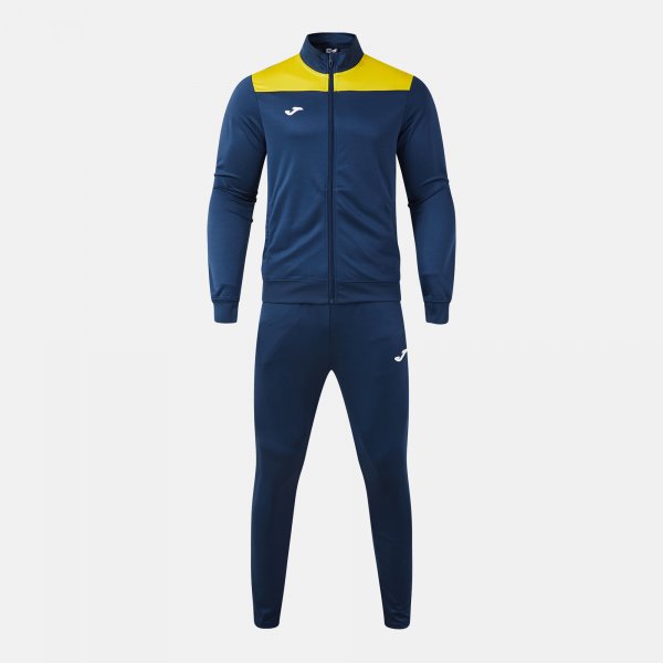 Joma Joma Phoenix II Tracksuit Navy/Yellow