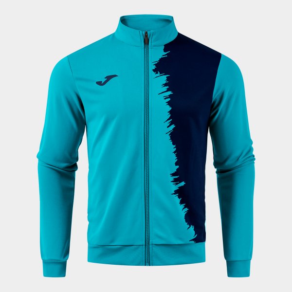 Joma Joma Picasho City Full Zip Sweatshirt Jacket Turquoise/Navy