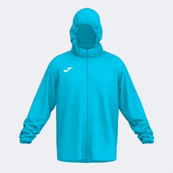Joma Joma Rain Rain Jacket Fluor Turquoise
