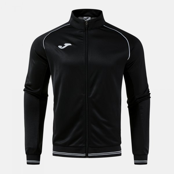 Joma Joma Vintage Eco Retro Full Zip Sweatshirt Jacket Black
