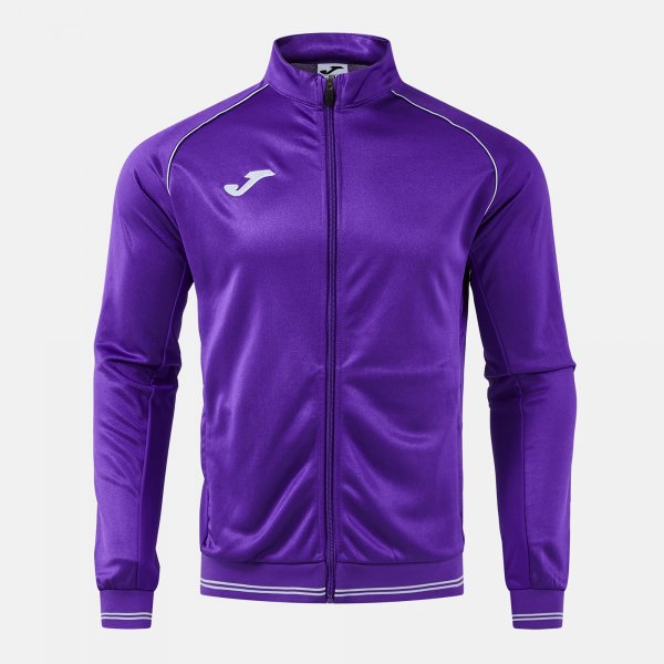 Joma Joma Vintage Eco Retro Full Zip Sweatshirt Jacket Violet