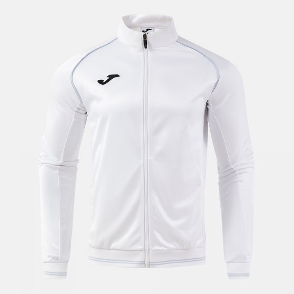 Joma Joma Vintage Eco Retro Full Zip Sweatshirt Jacket White