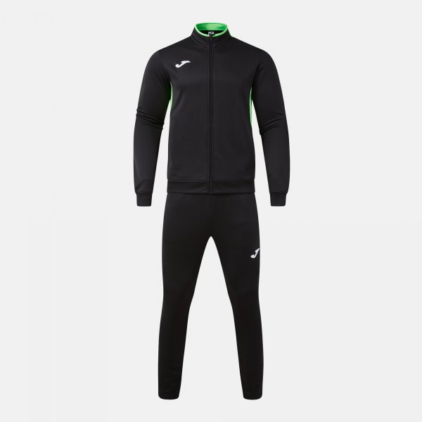 Joma Joma Winner IV Tracksuit Black/Fluor Green
