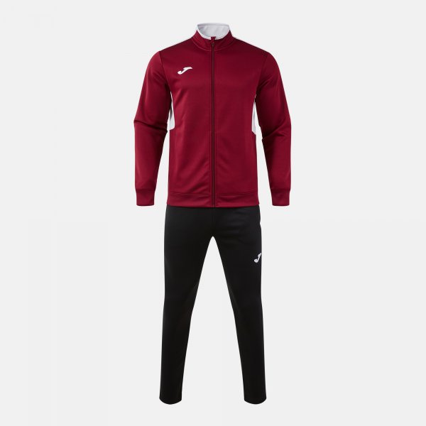 Joma Joma Winner IV Tracksuit Burgundy/White/Black