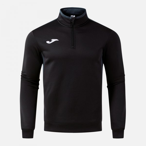 Joma Joma Winner IV Quarter Zip Sweatshirt Black/Anthracite
