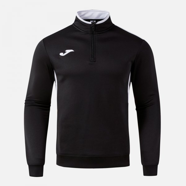 Joma Joma Winner IV Quarter Zip Sweatshirt Black/White