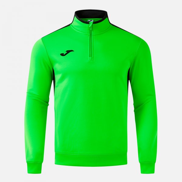 Joma Joma Winner IV Quarter Zip Sweatshirt Fluor Green/Black