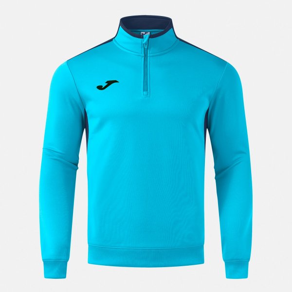 Joma Joma Winner IV Quarter Zip Sweatshirt Turquoise/Navy
