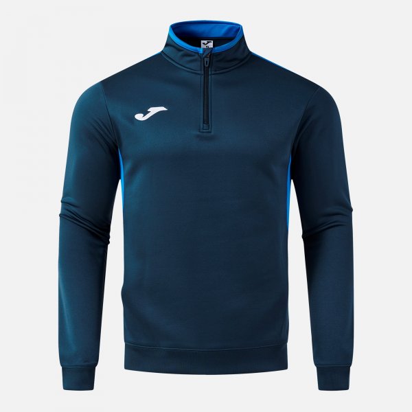 Joma Joma Winner IV Quarter Zip Sweatshirt Navy/Royal