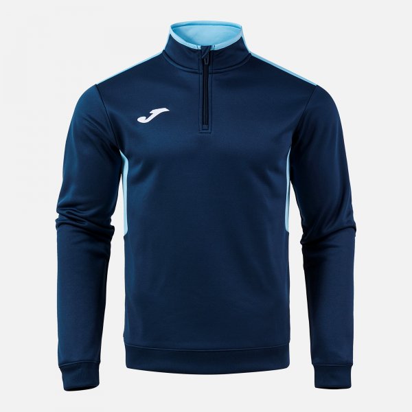 Joma Joma Winner IV Quarter Zip Sweatshirt Navy/Sky