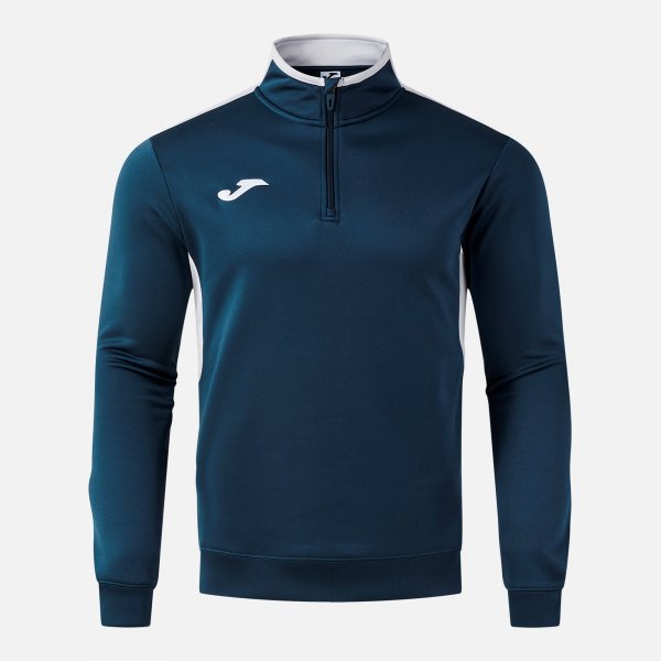 Joma Joma Winner IV Quarter Zip Sweatshirt Navy/White