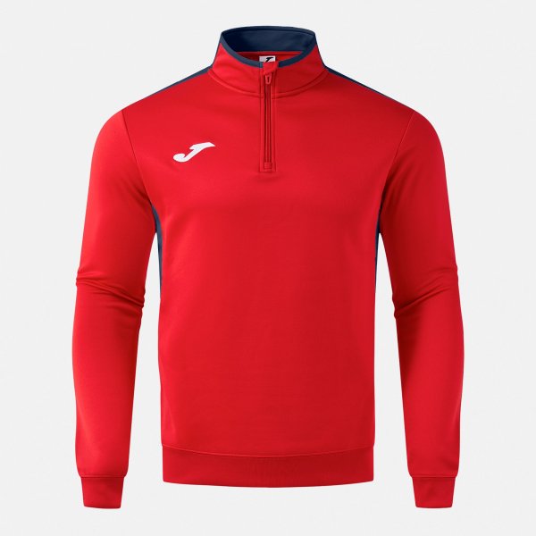 Joma Joma Winner IV Quarter Zip Sweatshirt Red/Navy