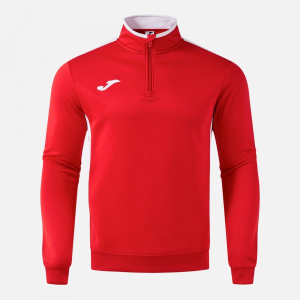 Joma Joma Winner IV Quarter Zip Sweatshirt Red/White