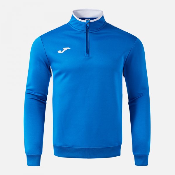 Joma Joma Winner IV Quarter Zip Sweatshirt Royal/White