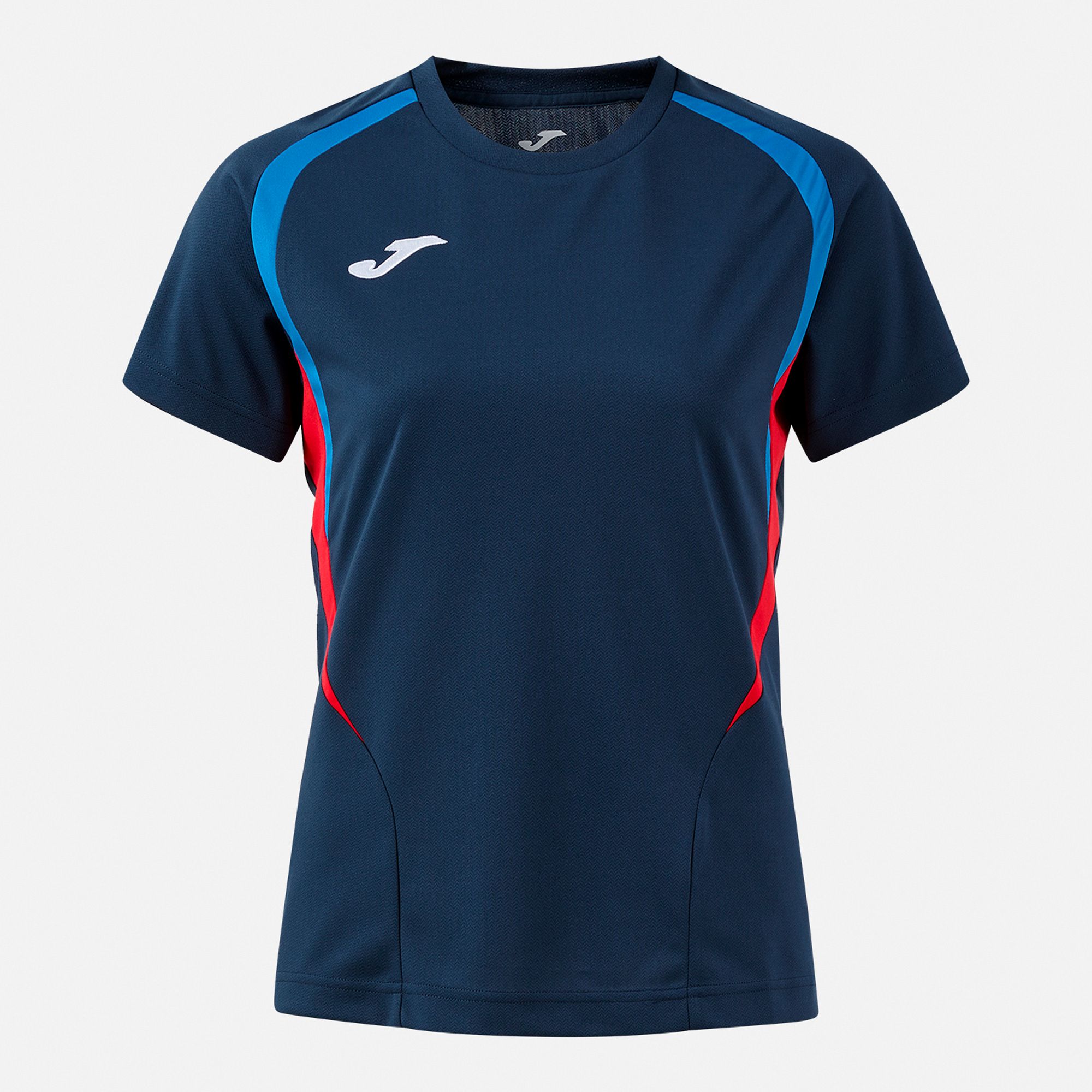 Joma Joma Women's Championship 20 T-Shirt Navy/Royal/Red